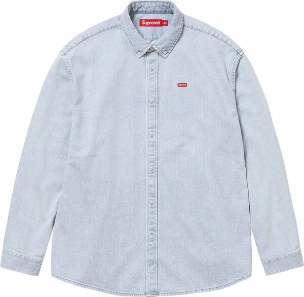 Supreme Small Box Shirt "Washed Blue" (24SS) M シュプリーム デニムシャツ