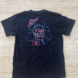 ROTAR スカル ネオン Tシャツ M ブラック