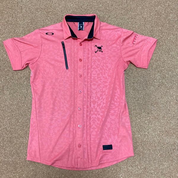 最終値下げ 美品 OAKLEY スカル ゴルフポロシャツ Mサイズ オークリージャパン正規品