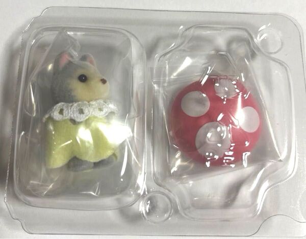 ハスキーの小さい赤ちゃん レイ シルバニアファミリー 赤ちゃんお花畑のおともだちシリーズ ランダム Sylvanian