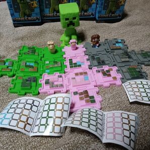 マインクラフト minecraft the movie ハッピーセット マクドナルド クリーパーギャレット フィギュア