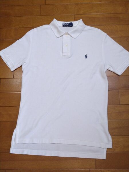 ラルフローレン RALPH LAUREN 半袖ポロシャツ ホワイト M