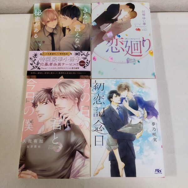 【BL4冊500円】きみに言えない秘密がある 他 計4冊