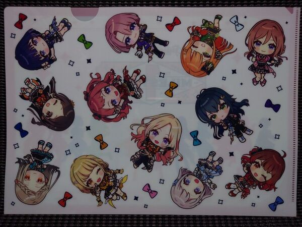 学園アイドルマスター 1周年記念 スタンプラリー A4クリアファイル 1st Anniversary