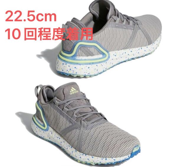 【22.5cm】アディダス ゴルフ ソラソン スパイクレス ゴルフシューズ