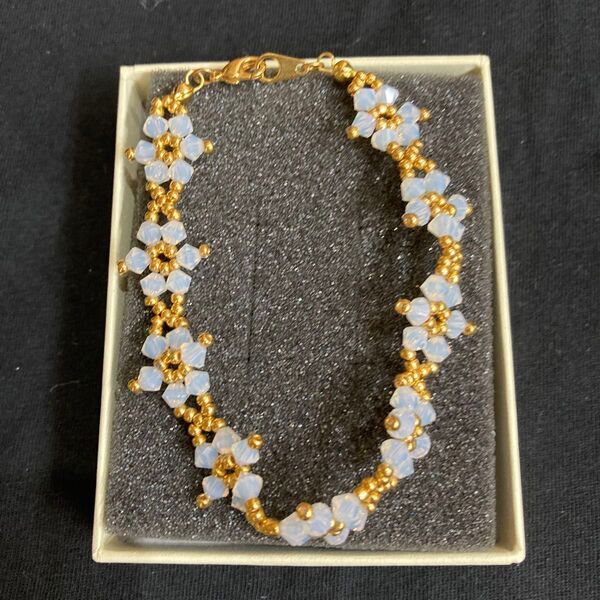 ビーズブレスレット ハンドメイド アクセサリー