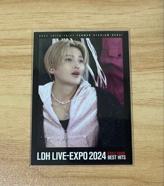 LDH LIVE-EXPO 2024 EXPOコラボカフェ トレカ八木勇征