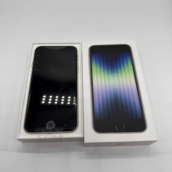 MMYD3J/A iPhone SE(第3世代)64GB スターライトモデルA2782