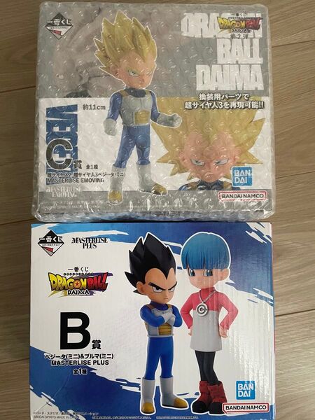 一番くじ ドラゴンボール DAIMA B賞 C賞 フィギュア2点セット ベジータ ブルマ