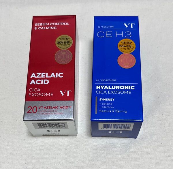 新品未開封VT アゼライン酸アンプル 30ml A1カーミングアンプル ヒアルロン酸アンプル30ml H3ハイドロアンプル 美容液