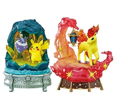 2種セット ピカチュウ メレシー ポニータ リーメント 光り輝くしんぴのキセキ 夢見る月夜の星散歩 ポケモン フィギュア おもちゃ