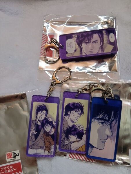 シティーハンター 名言アクリルキーホルダー アクキ 名言 冴羽りょう 北条司 アクリルキーホルダー CITYHUNTER