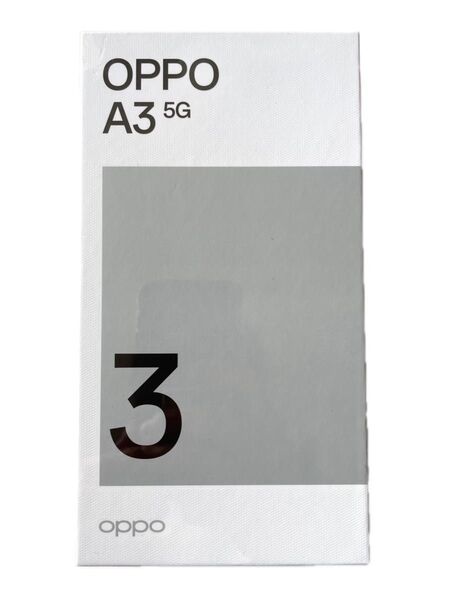 OPPO A3 5G 6.7インチ メモリー4GB ストレージ128GB ブラック×5 ワイモバイル まとめ売り