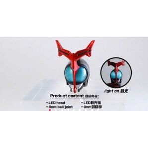 フィギュアーツ 真骨彫製法 仮面ライダー カブト ハイパーフォーム ハイパーカブト 改造ヘッド 発光可能