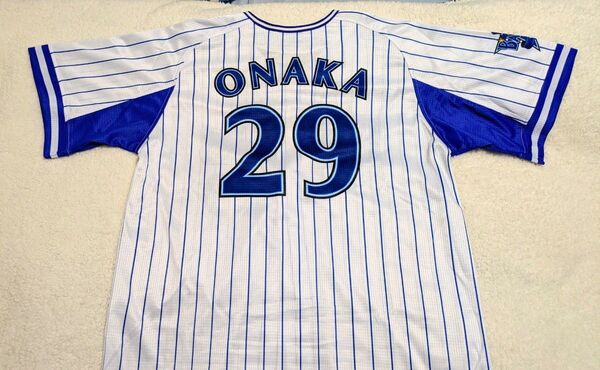 未着用品!元ベイスターズ・尾仲祐哉投手 レプリカユニフォーム