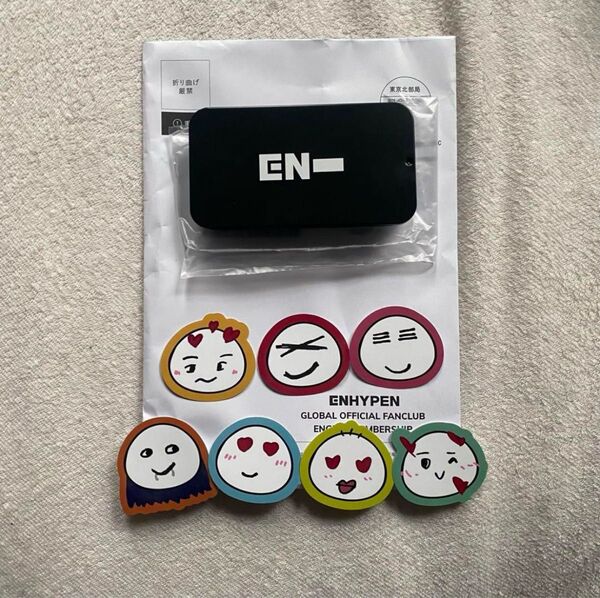 【非売品】 ENHYPEN FC 入会特典 缶ケース ステッカー