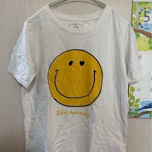HEARTMARKET 25thAnniversaryTシャツ ニコちゃん柄