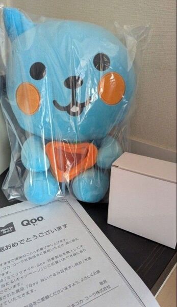 コカコーラ Qoo ぬいぐるみ目覚まし時計