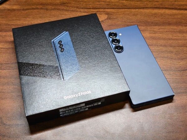 Galaxy Z Fold6 au版 SIMフリー ブルー +ケース