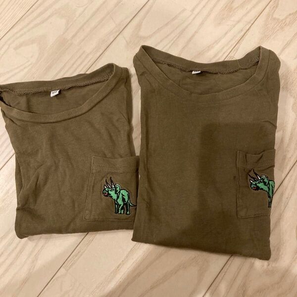 西松屋 Tシャツ2枚セット 120.130㌢