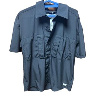 CAPTAIN STAG 半袖シャツ 半袖 Mブラック 夏服