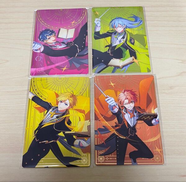 アイドリッシュセブン SSP カード・缶バッジ 百・千・ナギ・三月・悠・虎於