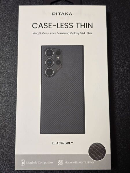 PITAKA MagEZ Case 4 Galaxy S24 Ultra