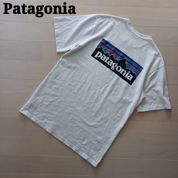 1999 Patagonia パタゴニア バックロゴプリント Tシャツ 半袖Tシャツ バックプリント ロゴ アウトドア 半袖
