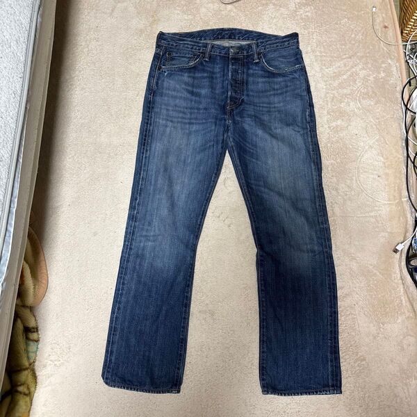 Levi's 501 ダークブルーデニム w33l32 デニムパンツ