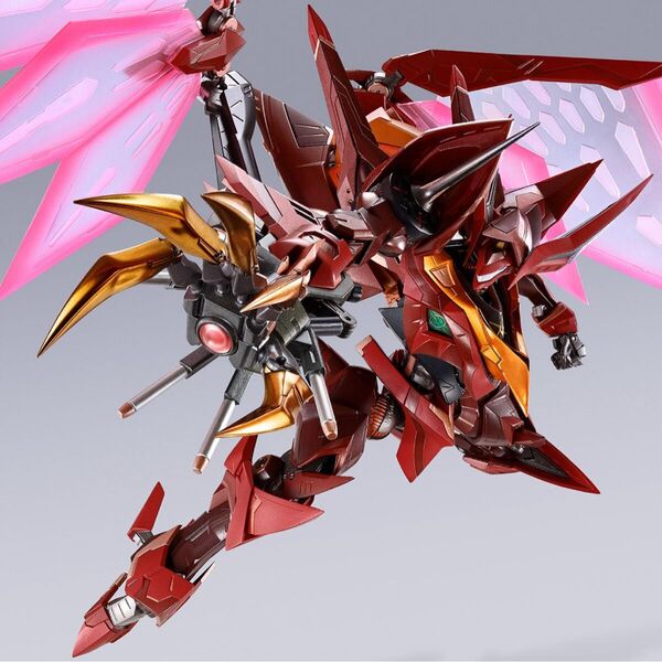 METAL BUILD DRAGON SCALE 紅蓮聖天八極式 コードギアス バンダイ メタルビルド 輸送箱未開封伝票跡無