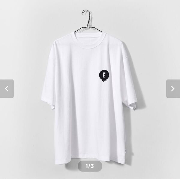 ennoy CIRCLE DRIP T-SHIRT (WHITE)