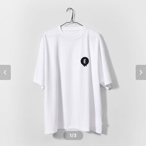 ennoy CIRCLE DRIP T-SHIRT (WHITE)