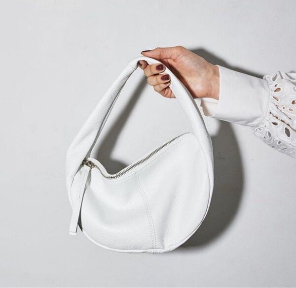 TODAYFUL トゥデイフル leather wrap bag ホワイト 白 レザーラップバッグ