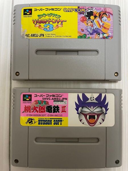 【文章必読】 SFC ミッキーとドナルド マジカルアドベンチャー(ラベル難)+オマケ