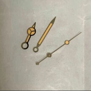 SEIKO NH35 NH36 等用 針 セット ベンツ レトロ緑夜光