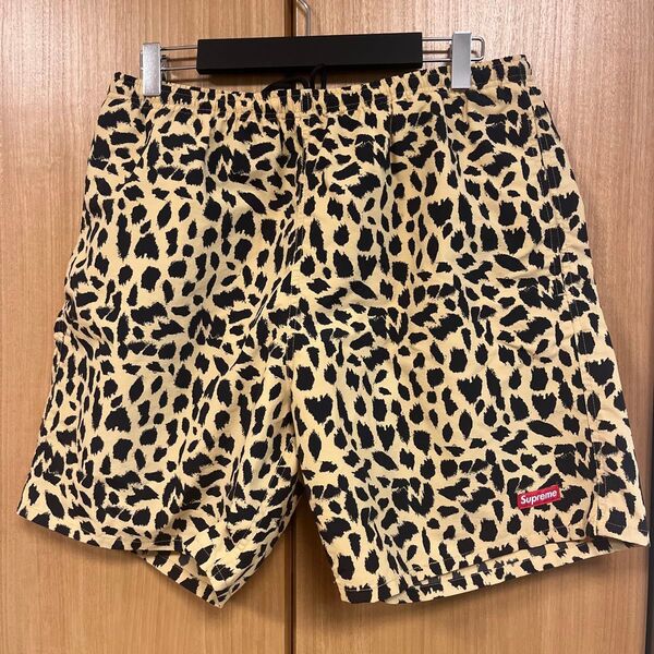Supreme Nylon Water Short レオパード柄 ハーフパンツ ショートパンツ