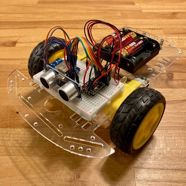 【新品】ラジコン ロボットカー 電子工作 Arduino プログラミング 9