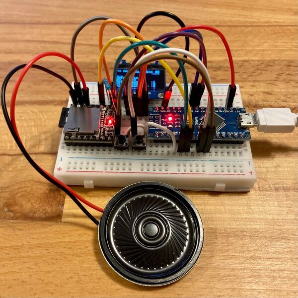 【新品】Arduino Nano OLED MP3 プログラミング 部品 8