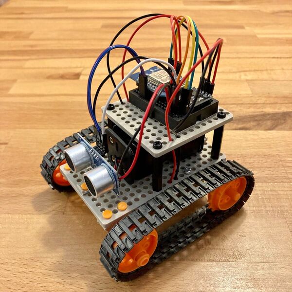 【新品】タンク ロボットカー 電子工作 Arduino プログラミング