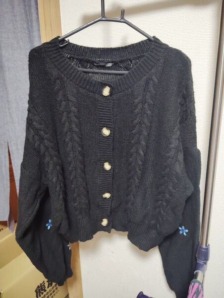 《値下げ》dazy カーディガン 花柄刺繍