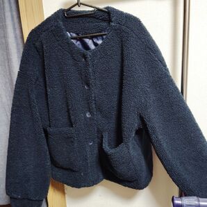 《値下げ》dazy ボアジャケット ネイビー
