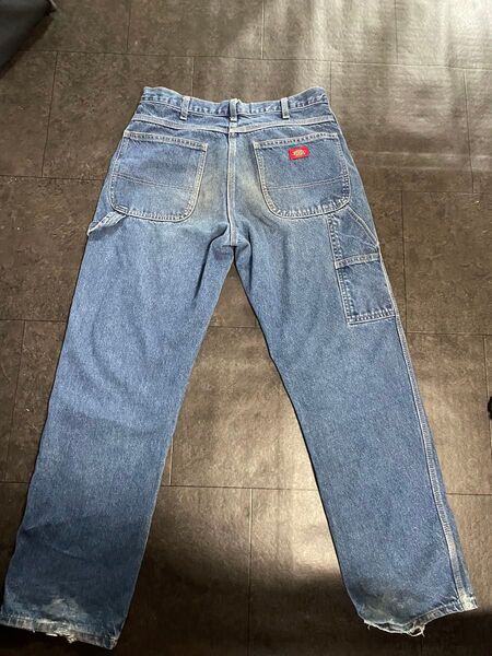 ディッキーズ デニムワークパンツ デニムパンツ ジーンズ デニム 古着 パンツ リー リーバイス