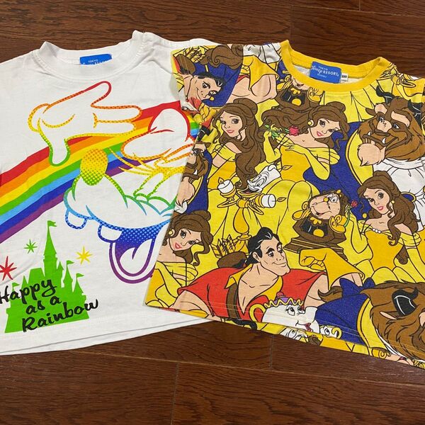 ディズニーリゾート Tシャツ キッズ 100サイズ