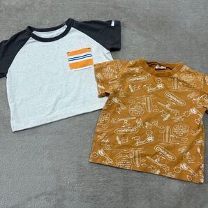 半袖Tシャツ90サイズ【2点セット】つぶつぶ、スヌーピー