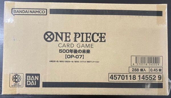 ワンピース ONE PIECE 500年後の未来 1カートン 新品未開封未サーチ