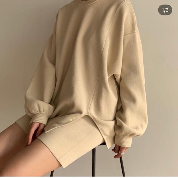 シールームリン セットアップ ハーフパンツ ニット