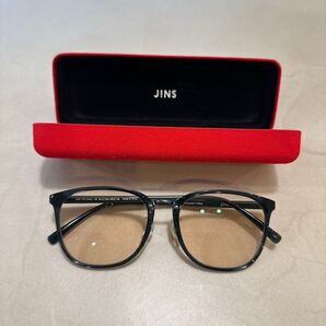 JINS メガネ 度なし 伊達メガネ