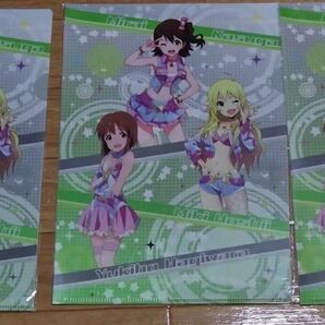 アイドルマスター ミリオンライブ クリアファイル 春日未来 星井美希 萩原雪歩 3枚