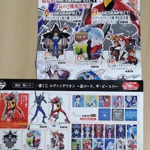 エヴァンゲリオン 1番くじポスター 裏コード、ザ・ビースト
