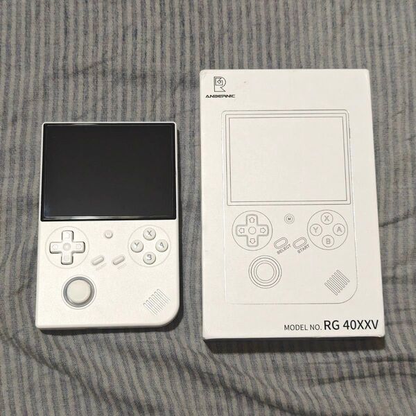 Anbernic RG40XXV 携帯ゲーム機 ホワイト